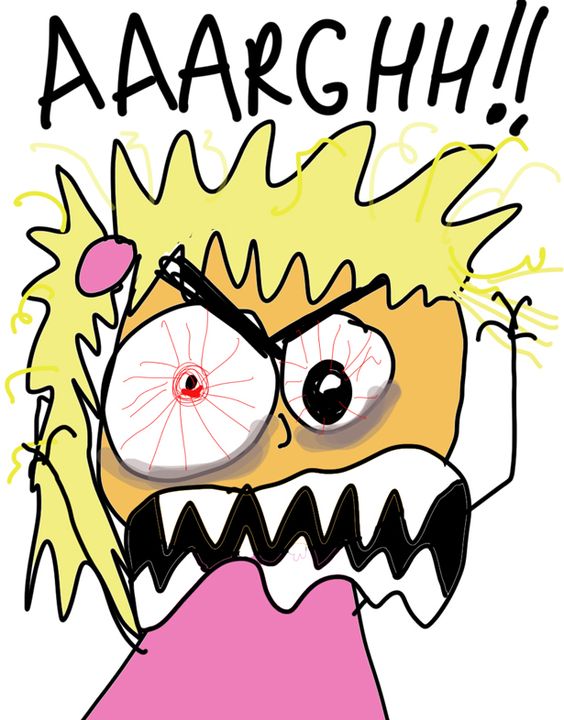 564x720 Cartoon Pulling Hair Out Collection Picture Fun Ideas