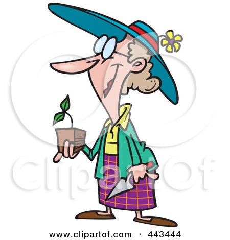 450x470 Royalty Free (Rf) Clip Art Illustration Of A Cartoon Mad Man