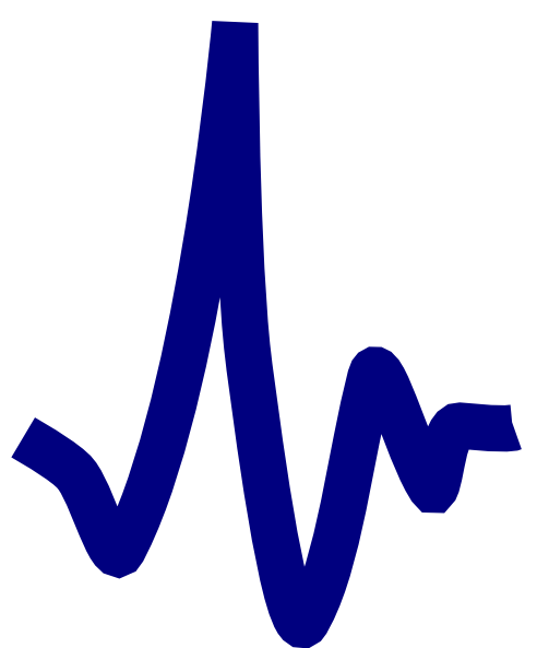 492x593 Blue Pulse Clip Art