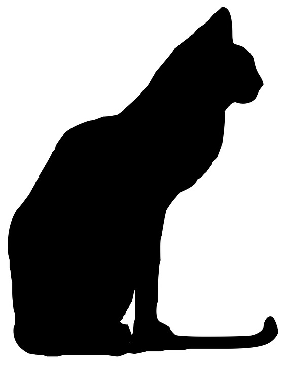564x720 Cat Clipart Silhouette