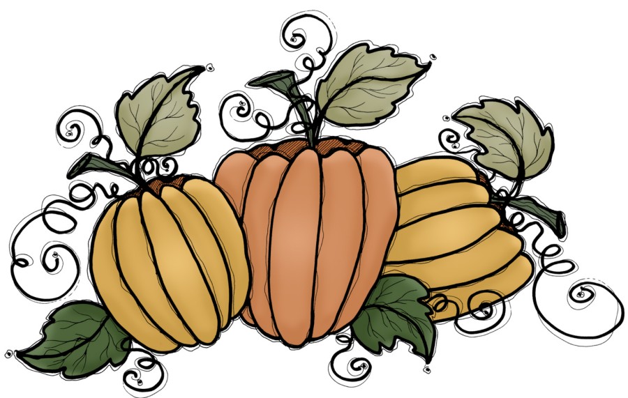 900x571 Pumpkin Clip Art 6