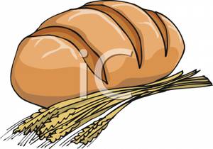 300x210 Harvest Clipart Loaf