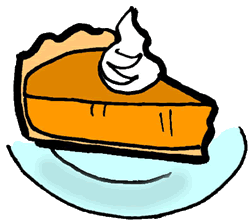 250x224 Pumpkin Pie Clipart