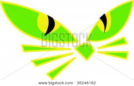 450x290 Halloween Cat Face Clipart