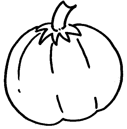 432x441 Pumpkin Black And White Cute Pumpkin Clipart Black And White Free