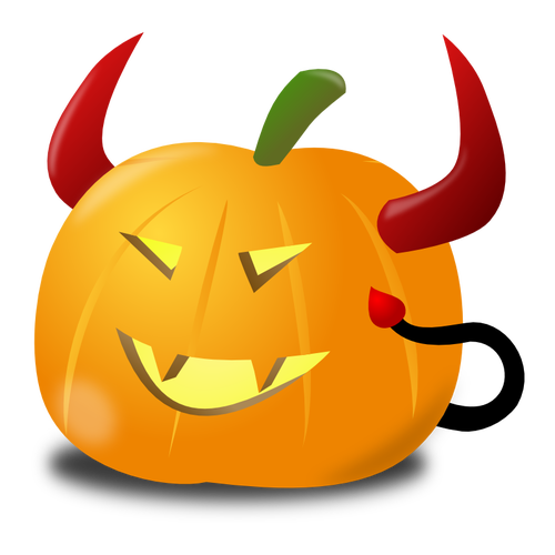 500x500 Devil Pumpkin Vector Clip Art Public Domain Vectors