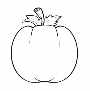301x302 How To Draw How To Draw Pumpkins