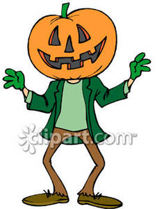 226x300 Head Halloween Creature Royalty Free Clipart Picture