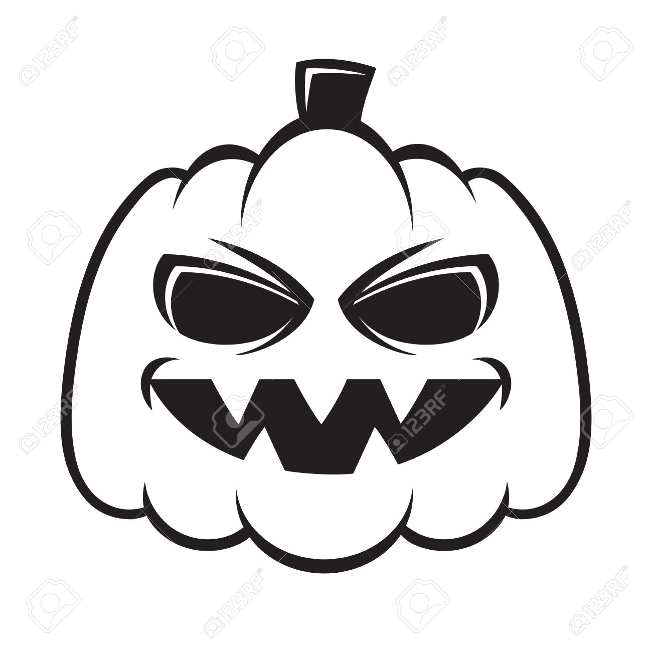 1300x1300 Free Pumpkin Silhouette Clipart