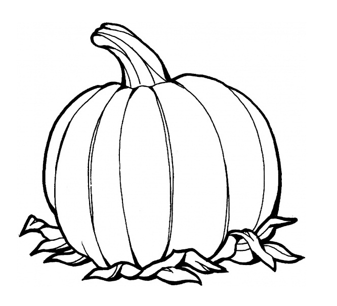 666x605 Pumpkin Coloring Pages (9)