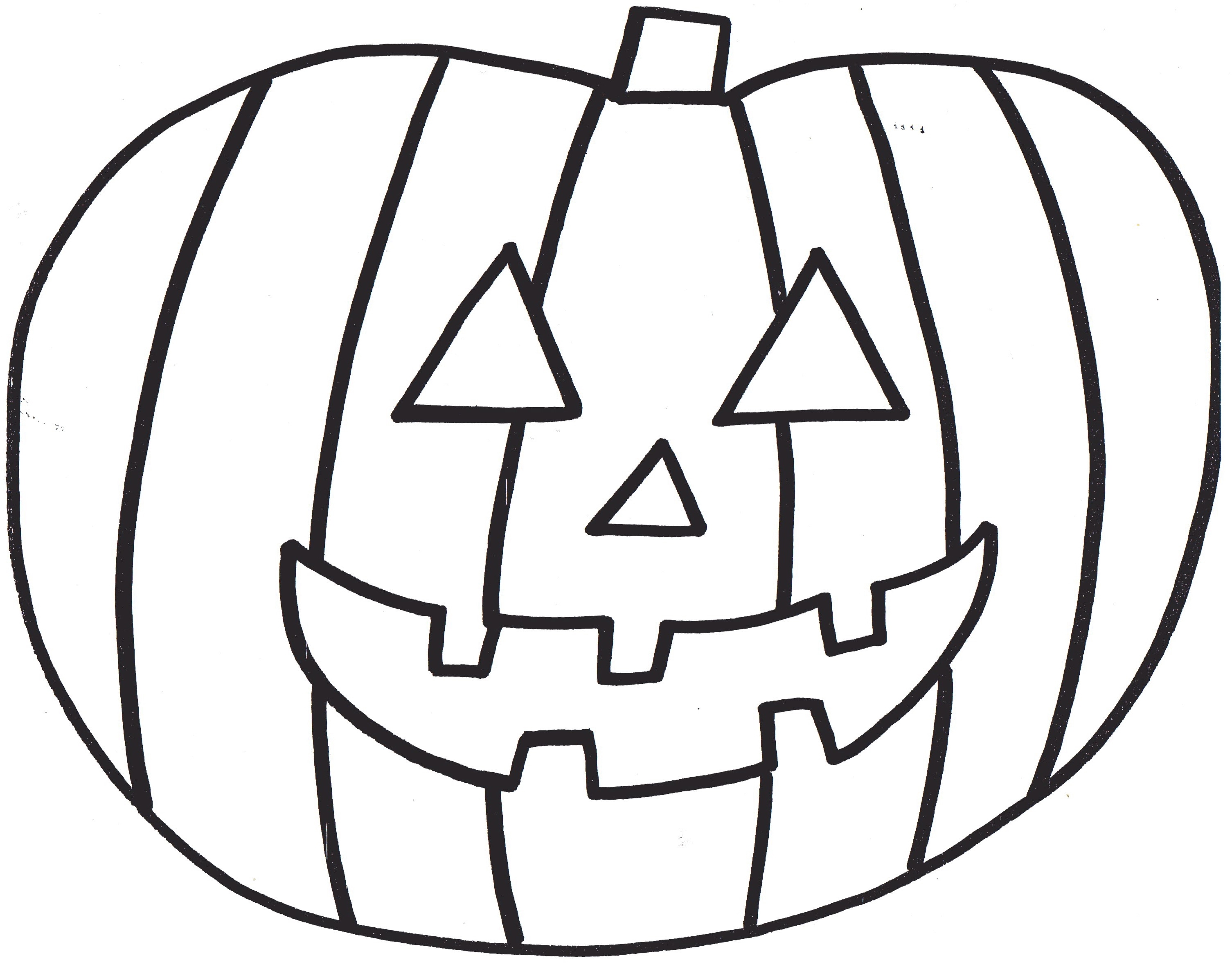 3011x2363 Pumpkin Line Clipart