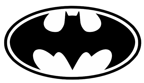 600x349 How To Draw Batman Logo Step Clip Art