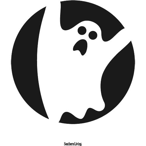 500x500 Ghost Cutouts Printable