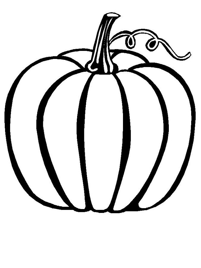 675x900 Pumpkin Patch Coloring Page Clipart Panda