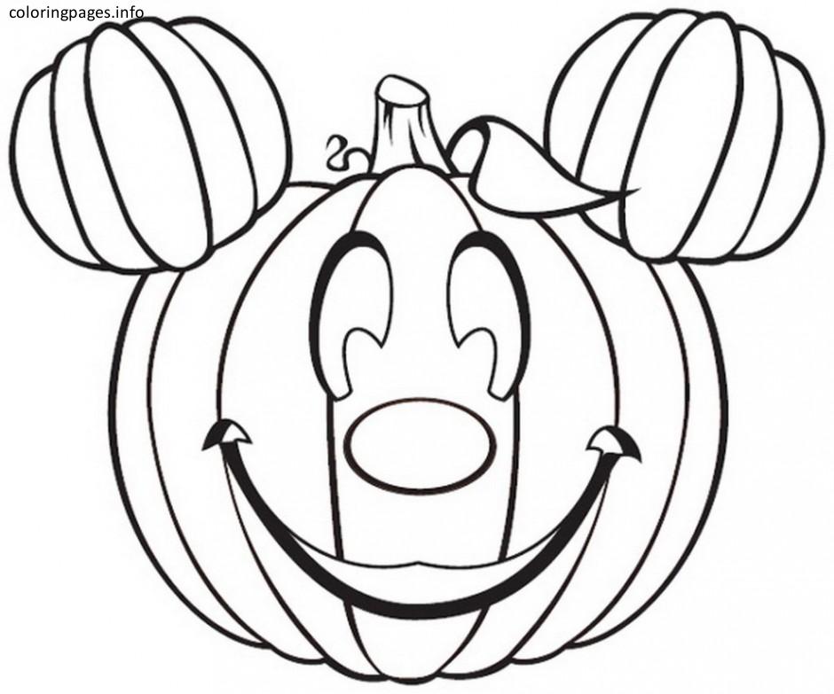 940x783 Pumpkin Coloring Pages {Pdf}