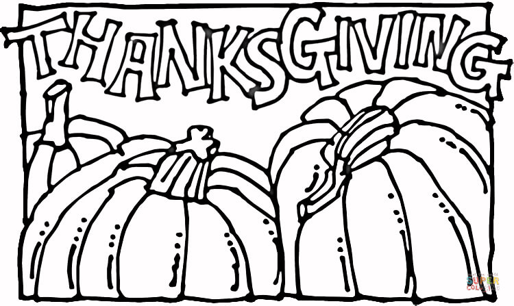 750x447 Thanksgiving Pumpkins Coloring Page Free Printable Coloring Pages