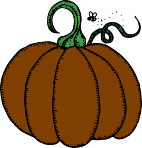 285x297 Pumpkin Clipart Brown