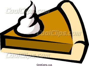 300x223 Pumpkin Pie Vector Clip Art