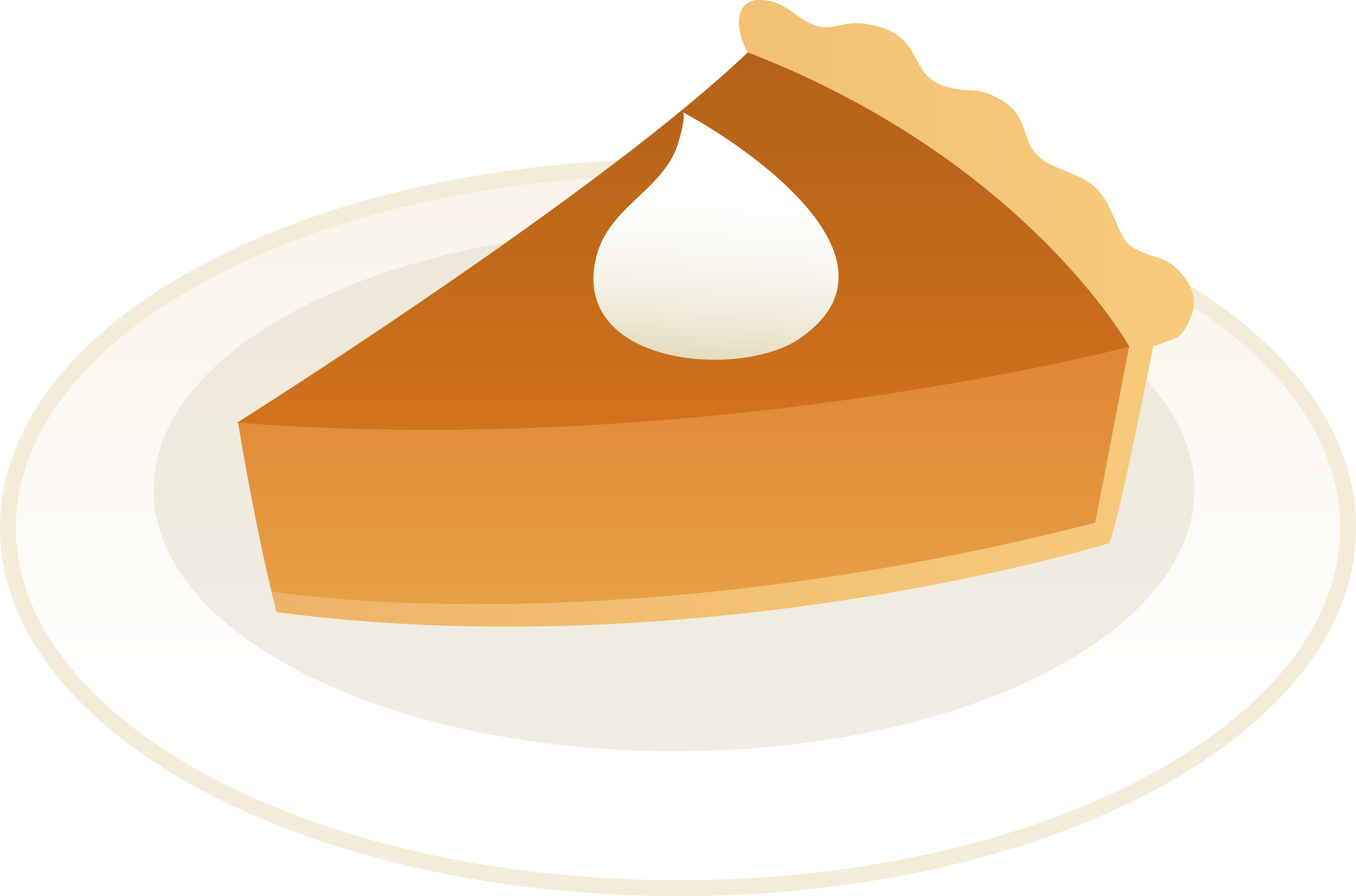 6055x4003 Slice Of Pumpkin Pie On Plate