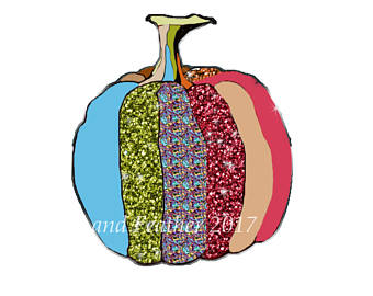 340x270 Pumpkin Clip Art Etsy
