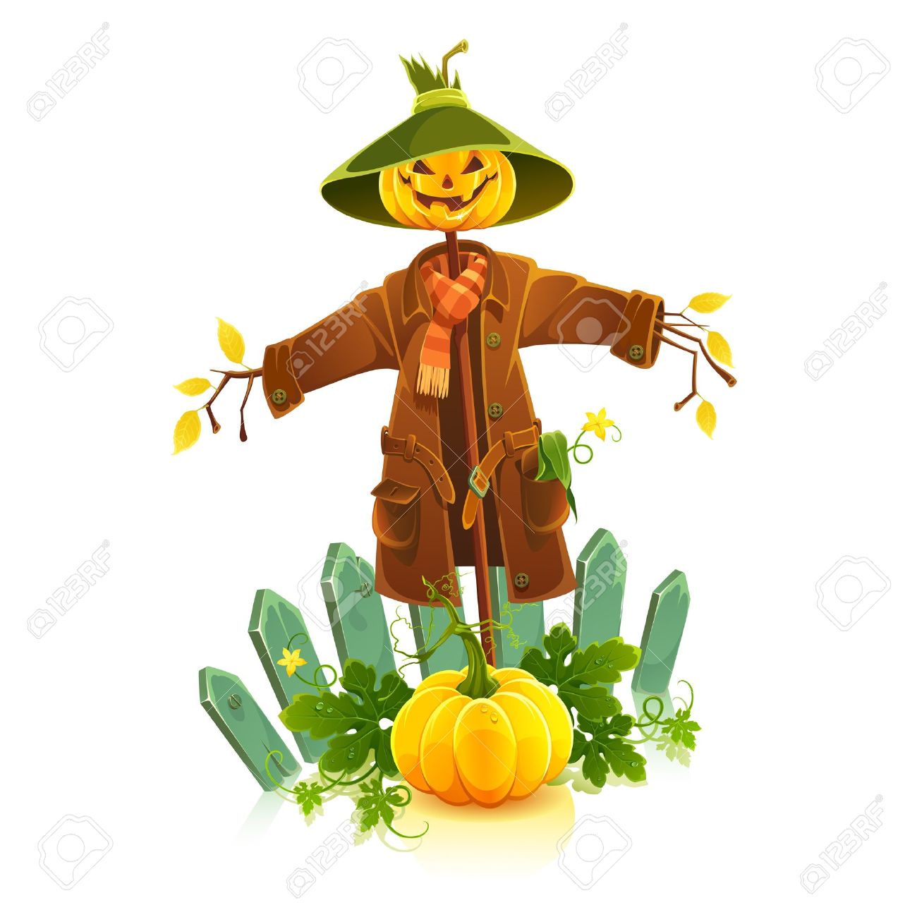 1300x1300 Scarecrow Clipart November