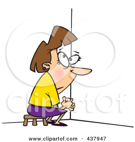 450x470 Royalty Free (Rf) Clip Art Illustration Of A Cartoon Boy Being
