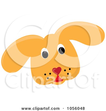 450x470 Royalty Free (Rf) Puppy Face Clipart, Illustrations, Vector