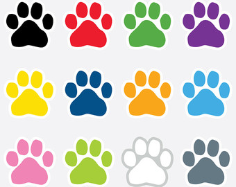 340x270 Paw Print Cliparts Pet Clip Art. Dog Cat Paws Print Clipart