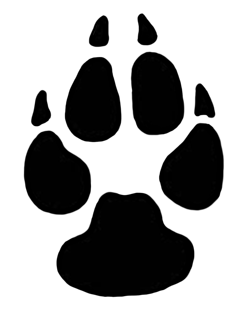 820x1063 Paw Prints Clipart