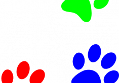 235x165 Crafty Design Paw Prints Clip Art Clipart 2 Cliparting Com