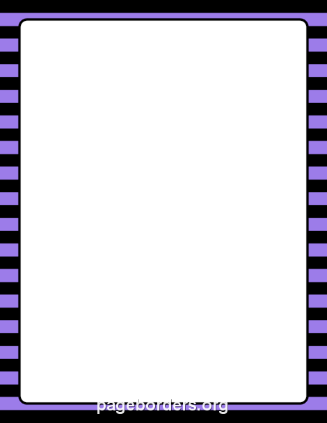 470x608 Purple And Black Striped Border Clip Art, Page Border, And Vector