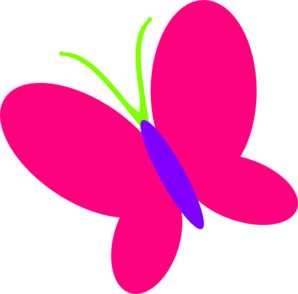 Purple Butterfly Clipart