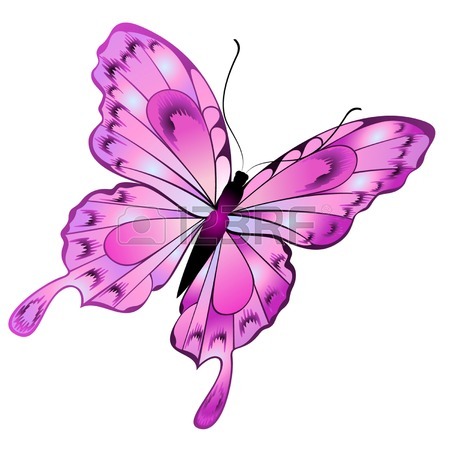 Purple Butterfly Clipart | Free download on ClipArtMag