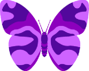 300x240 Purple Things Clipart