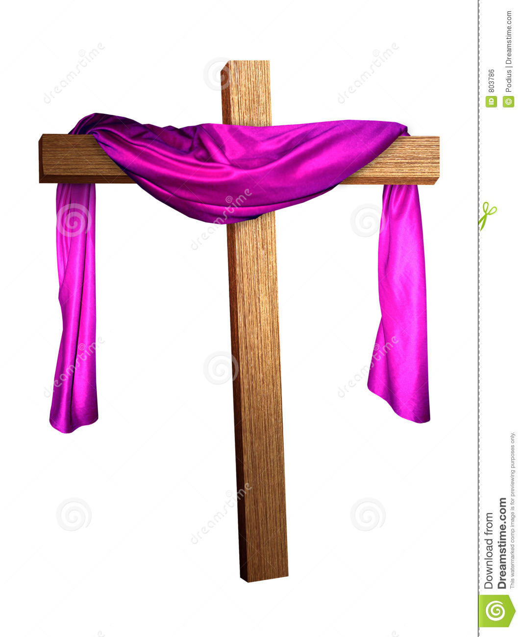 1065x1300 Draped Cross Clip Art