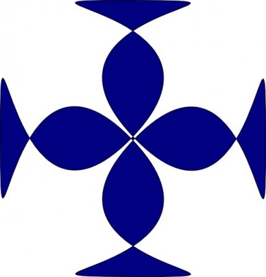 388x404 Rounded Cross Cliparts 252431