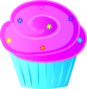 293x300 Cupcake Clipart Image