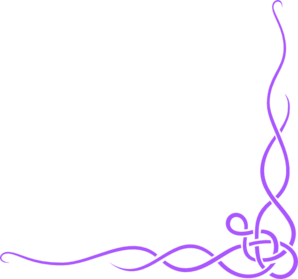 298x279 Purple Border Clipart