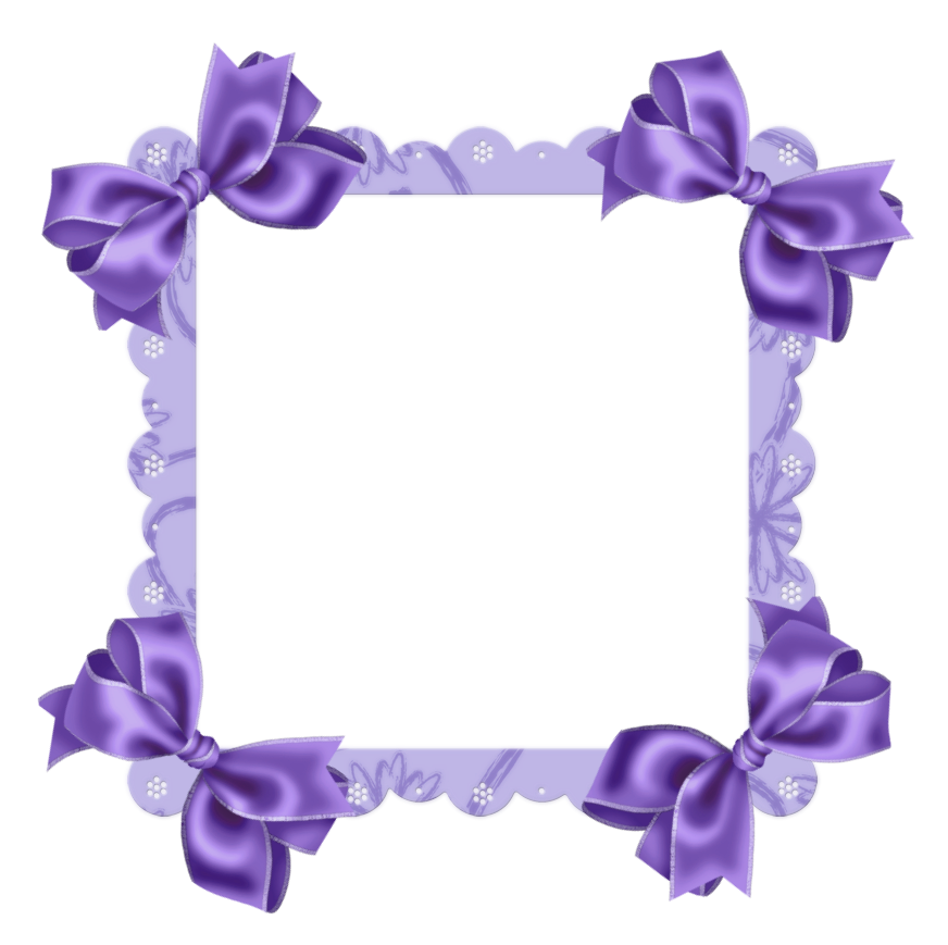872x869 Purple Frame Clipart
