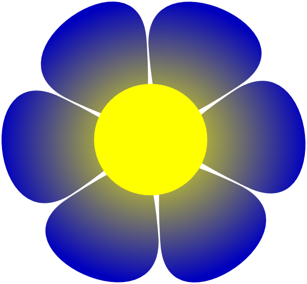 600x556 Purple Flower Clipart Hippie Flower