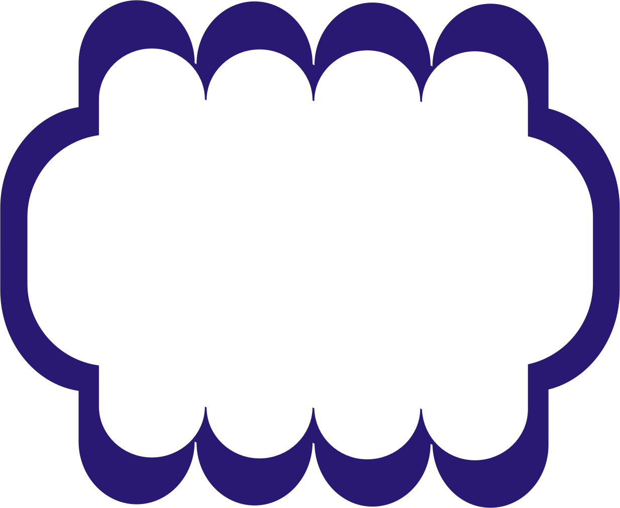 1234x1012 Navy Clipart Frame