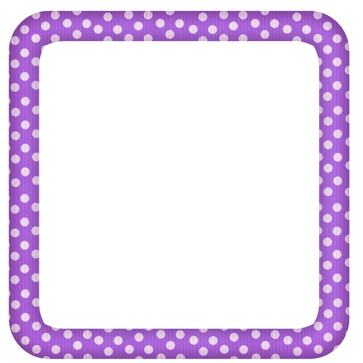 1200x1200 Purple Large Transparent Dotted Photo Frameu200b Gallery