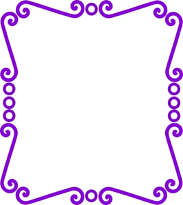 267x299 Scrolly Frame Clip Art