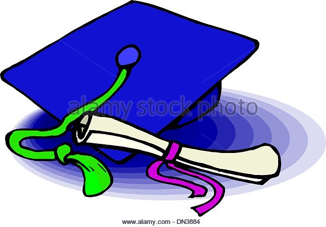 640x445 Black Graduation Hat Gold Tassel Stock Photos Amp Black Graduation