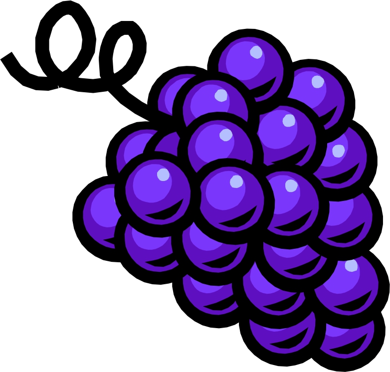 782x746 Grapes Clipart Animated