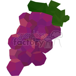 300x300 Royalty Free Grapes Geometry Geometric Polygon Vector Graphics Rf