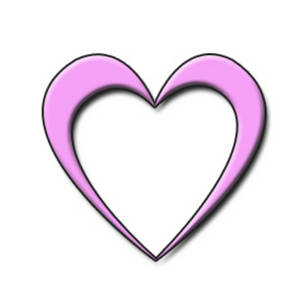 300x300 Image Of Open Hearts Clipart