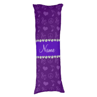 324x324 Purple Music Note Pillows