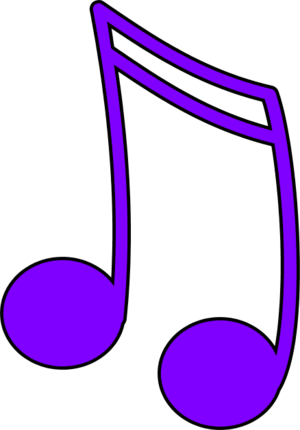 300x430 Small Music Note Clipart