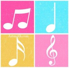 224x222 Pink Music Note Music Note Clipart Pink Music